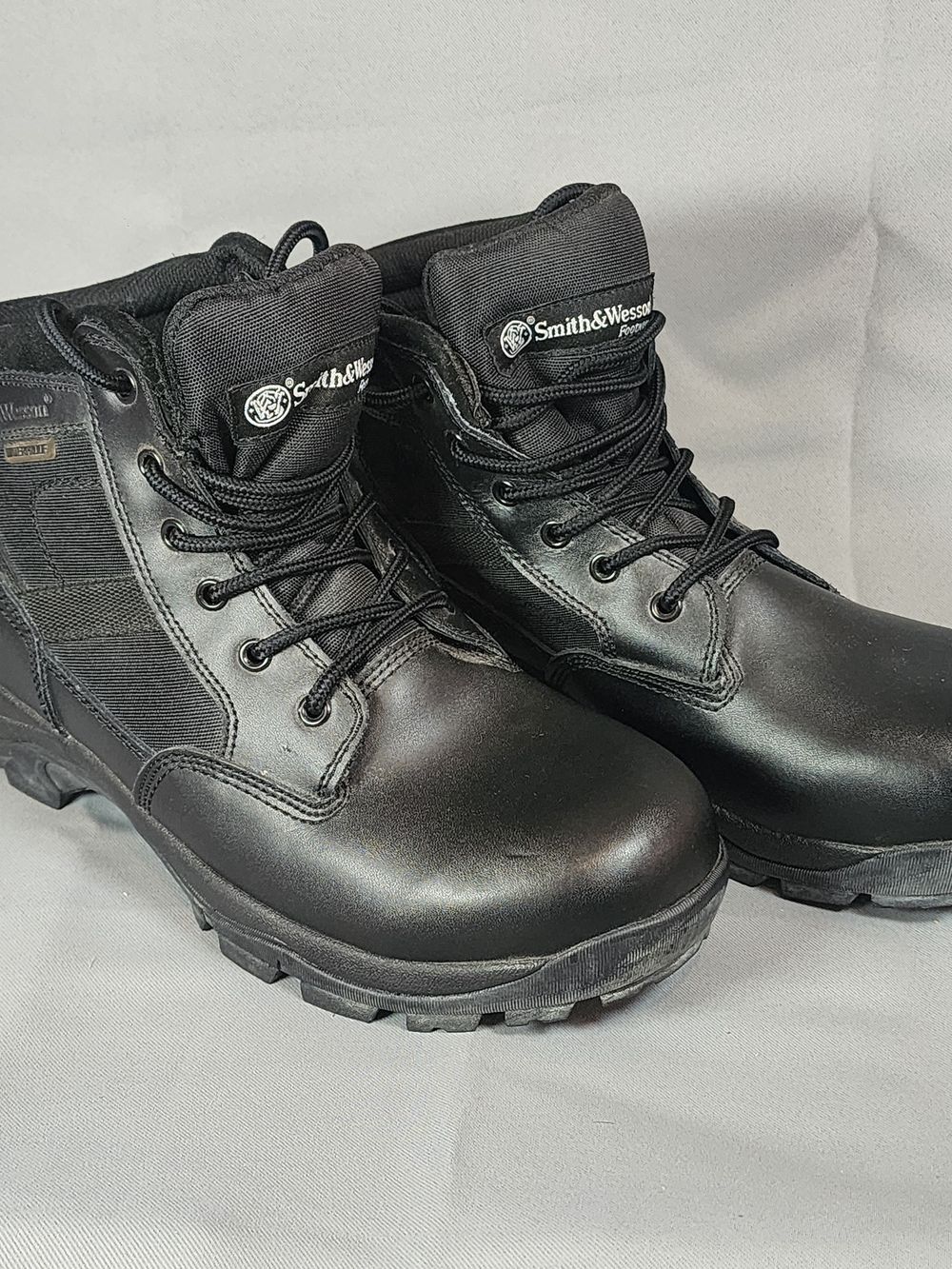 Smith & Wesson Force 6 Inch Men’s Black Tactical Boots Waterproof